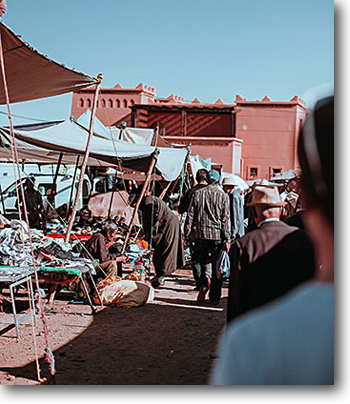 Middle East/North Africa Street Market